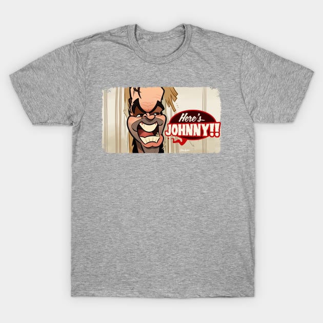 Here's Johnny T-Shirt by binarygod